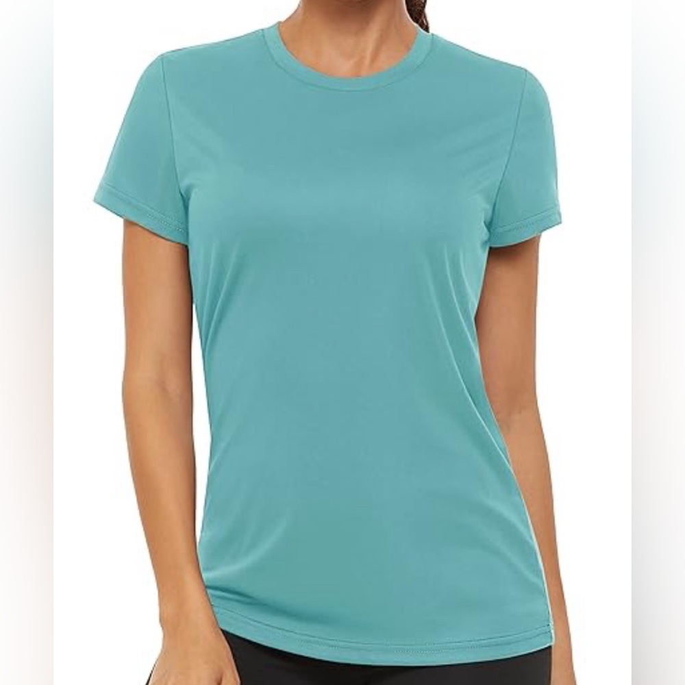 Columbia Teal Athletic Medium Top